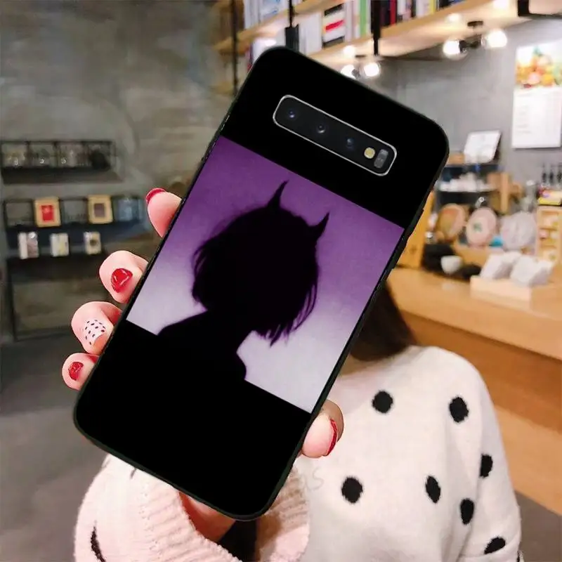 

anime Devil woman Phone Case For Samsung A50 A51 A71 A20E A20S S10 S20 S21 S30 Plus ultra 5G M11 funda shell
