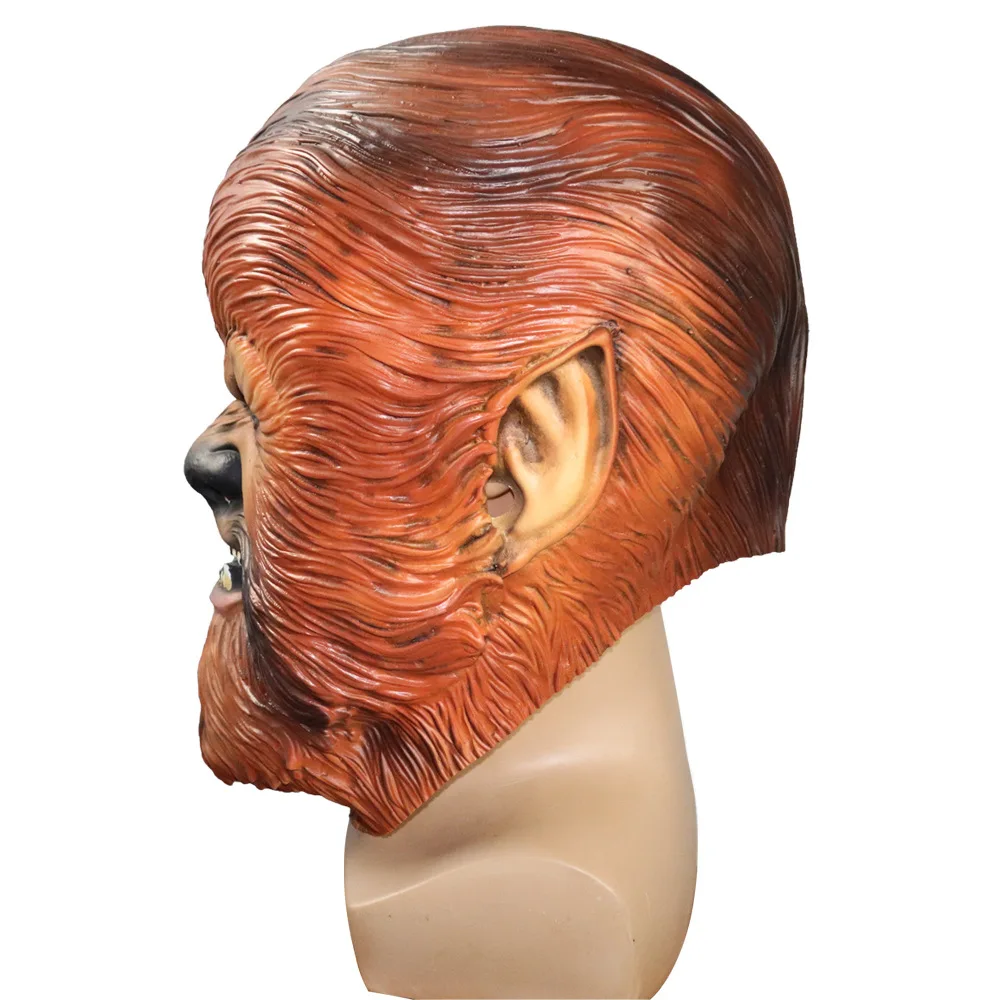 

Chewie Wookiee Movie The Force Awakens Ape-Man Chewbacca Mask Halloween Latex Headgear