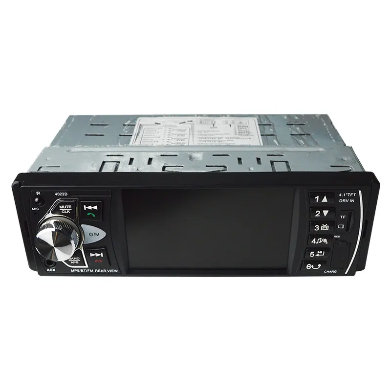 4 1 дюйма автомобильное радио Авто din стерео Поддержка Bluetooth Камера заднего вида