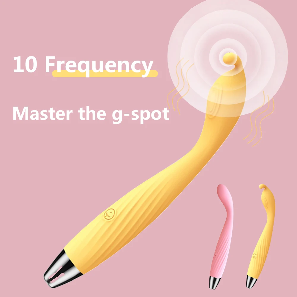 Вибратор точки G для взрослых 10 скоростей мощный Стимулятор клитора Вагинальный