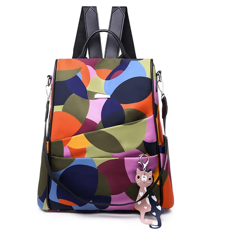 2019 Новый Модный женский рюкзак для колледжа дорожная Противоугонная сумка