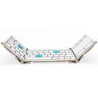 for for android mobile phone three folding bluetooth keyboard for huawei flat panel universal wireless keyboard and mouse