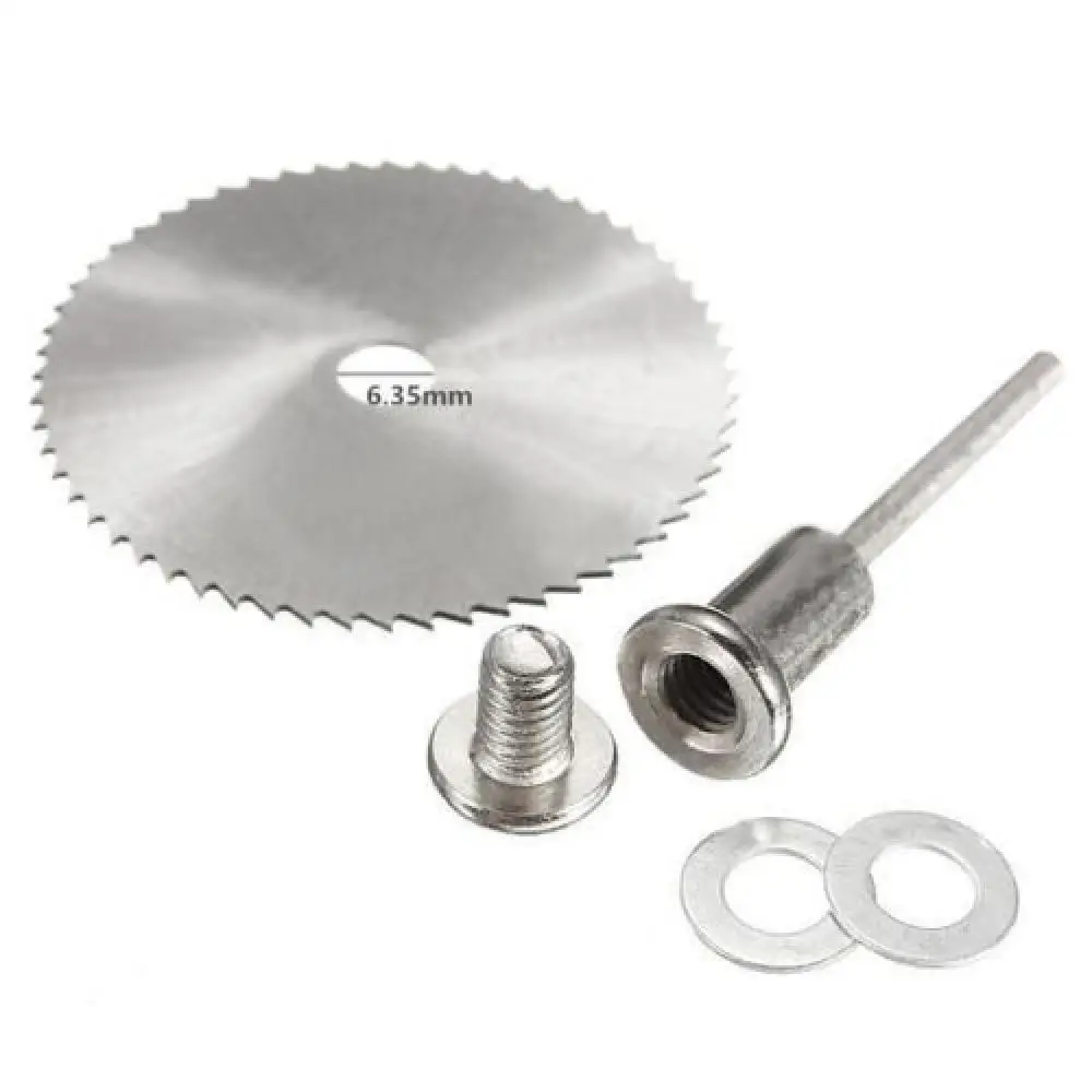 

7Pcs HSS Rotating Tools Circular Saw Blade Cutting Discs Mandrel Cutoff Cutter