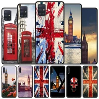flag united kingdom london phone case for samsung galaxy a51 a52 a71 a72 a91 a42 a41 a32 5g a31 a21s a11 a02s a03s coque cover