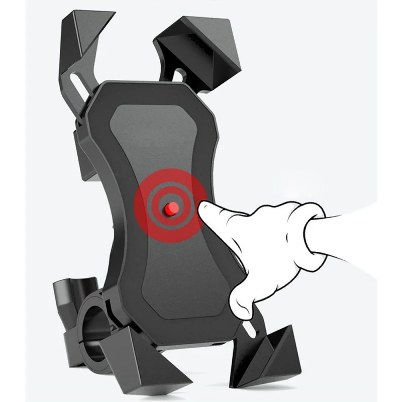 Держатель для телефона на руль мотоцикла с зарядным устройством USB|Универсальный