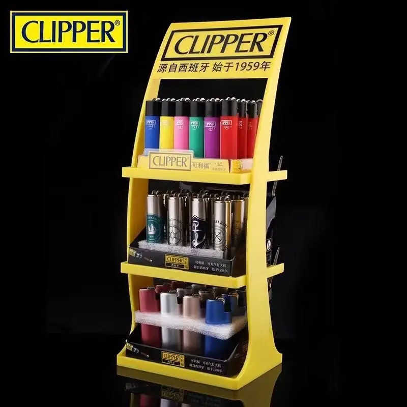 

Original Clipper Lighter Printing Metal Nylon Portable Butane Gas Mini Grinding Wheel Inflatable Lighter Gadgets for Men Cool