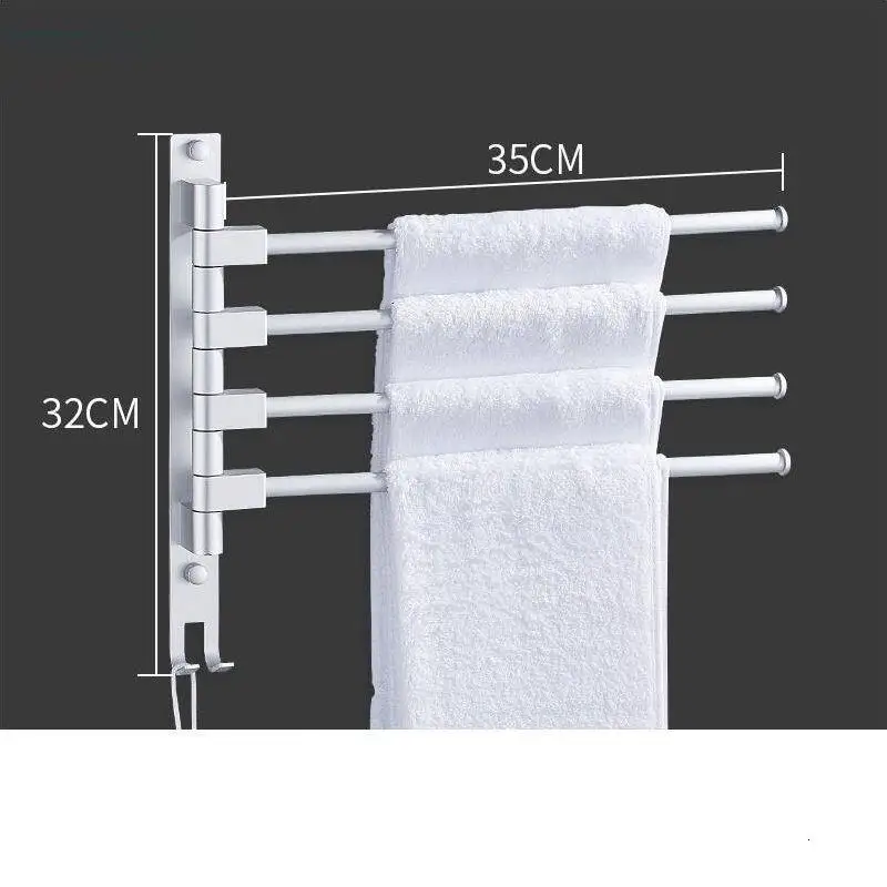 Estante Prateleira Parede Etagere Lazienka Estanteria Rotatable Salle De Bain Wall Shower Accessories Towel Rack Bathroom Shelf