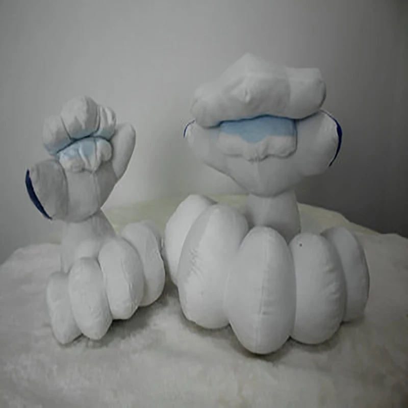 

Anime NEW 2021 Pokemon Flash Ice Vulpix Fox Plush Toys 20-40cm Toys Children Toys Children Gifts Holiday Gifts