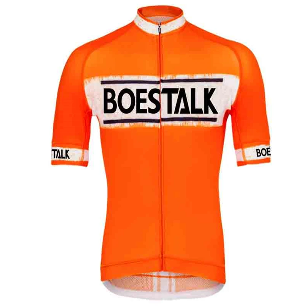 

2021 Boestalk summer cycling Jersey short-sleeved mountain road bike team clothes quick-drying wicking roupa ciclismo masculino