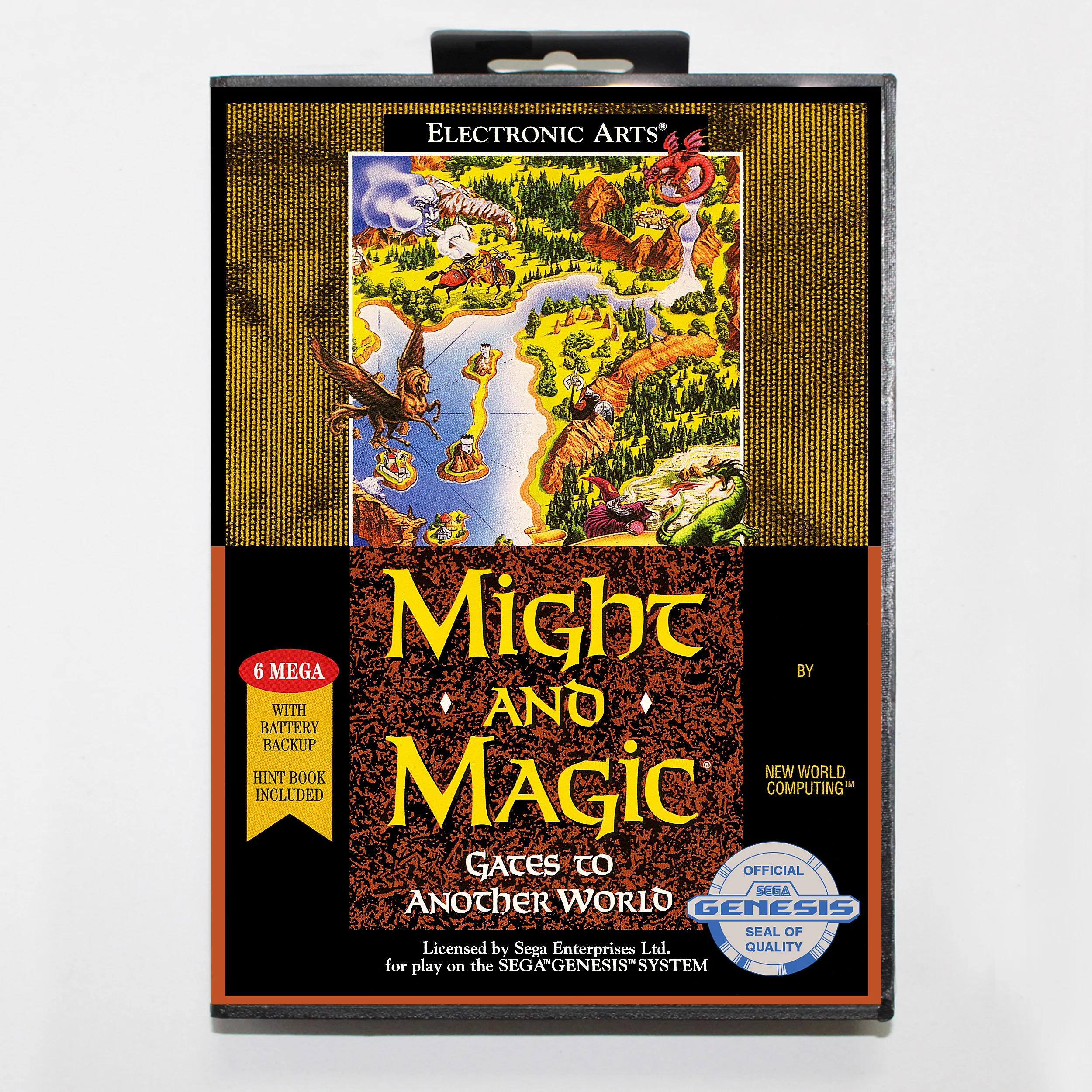 

Меч и магия II ворота в другой мир 16bit MD карточная игра для Sega игры Sega Mega Drive/ Genesis с розничной коробкой