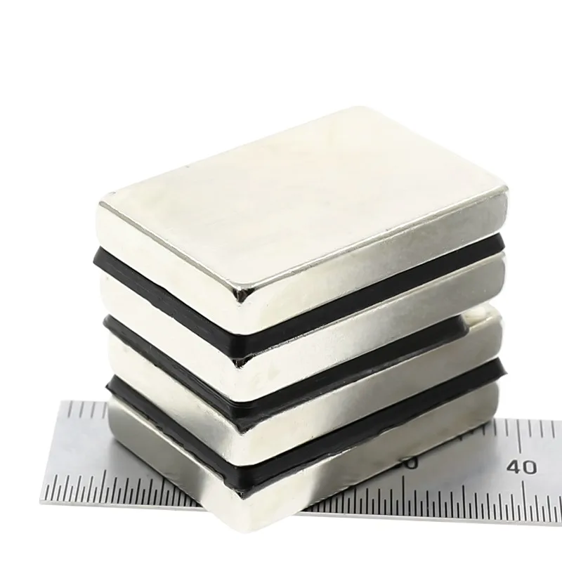 Суперпрочный лист редкоземельного магнита N52 толщина 3 мм блок прямоугольных