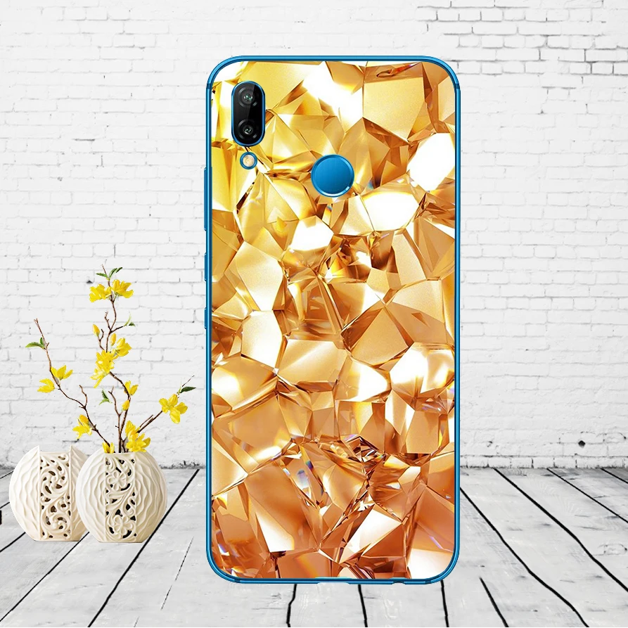 2 57DD С кристалалми и стразами дизайн Мягкий силиконовый чехол для Huawei P9 P10 P20 P30 Lite mate 10 20 PRO lite p smart чехол - Цвет: 2