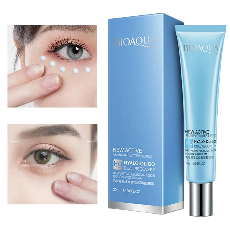 

Eye Cream Firming Anti-Aging Anti-Wrinkle Moisturizing Remove Dark Circles Anti-Edema Beauty Sodium Hyaluronate Eye Care 20g