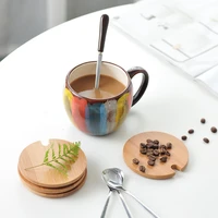 creative ceramic mugs coffee cups high quality kawaii luxury coffee cup breakfast milk mug couples minimalist tazas mug bc50mkb
