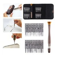 leather case 25 in 1 torx screwdriver set mobile phone repair tool kit multitool hand tools for phone watch tablet pc 2021 new