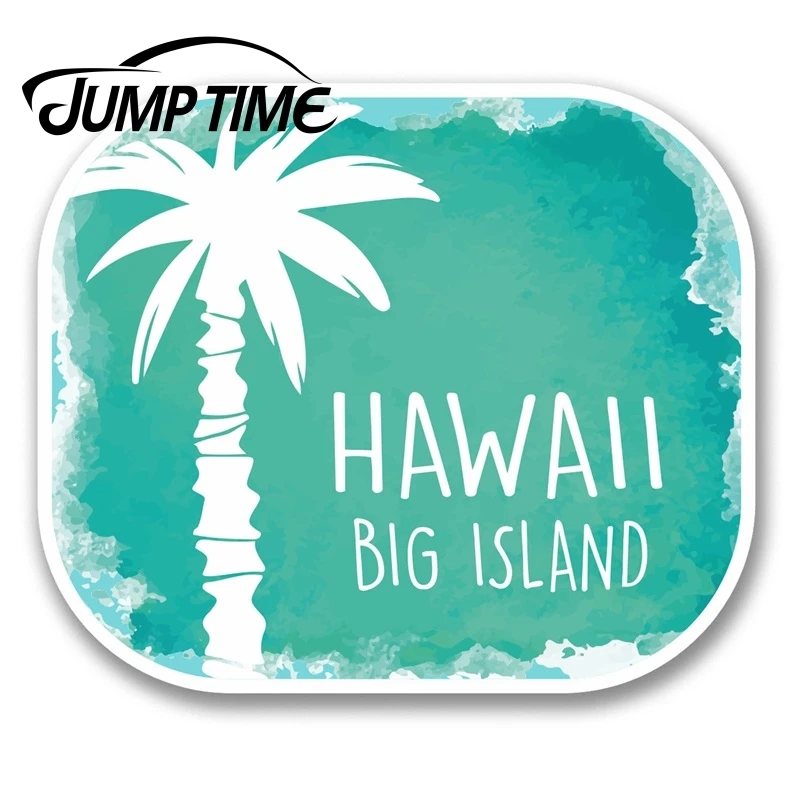 Виниловая наклейка на Большой остров Гаваи США для ноутбука путешествия заднее