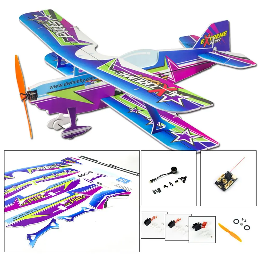 

Foam Airplane Indoor Micro PP Foam Sport 3D Biplane Wingspan Remote Control Airplane Model Hobby Toy