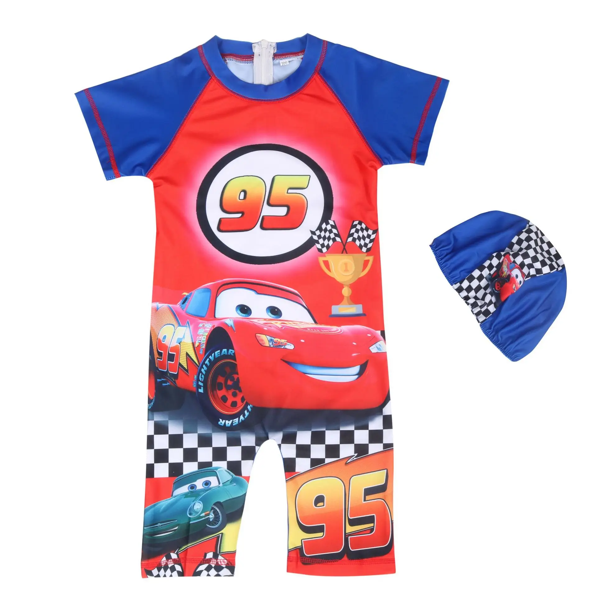 Пляжная детская одежда с Микки Маусом машинка девочка мальчик дети сиамский