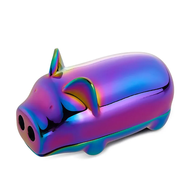 

Love snot pig projection lighter creative personality wind usb charging customization