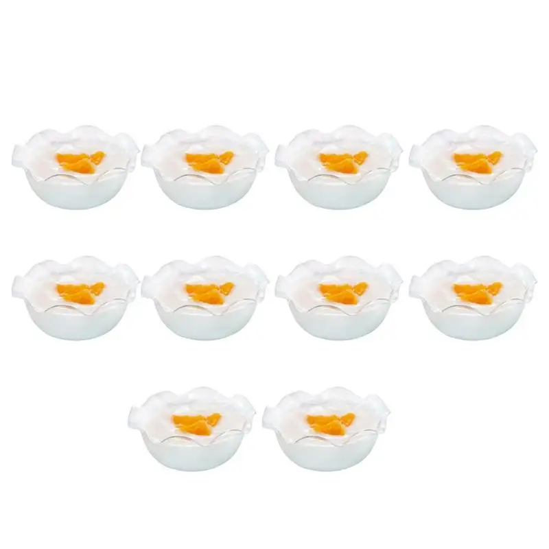 10pcs 120 мл, мини кружевная чаша, одноразовые чашки для йогурта, пластиковая прозрачная чашка для мусса, десертные контейнеры для желейного пудинга без ложки и крышки - Цвет: 10pcs