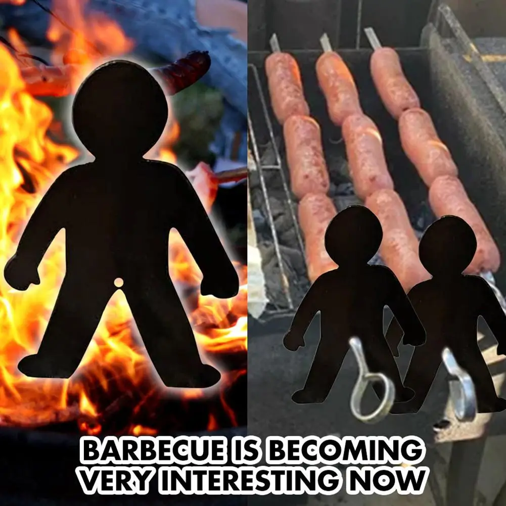 

Steel Hot Dog Marshmallow Roasters Novelty Women Men Shaped Roasting Tool For Campfire Grill Skewer For Barbecue