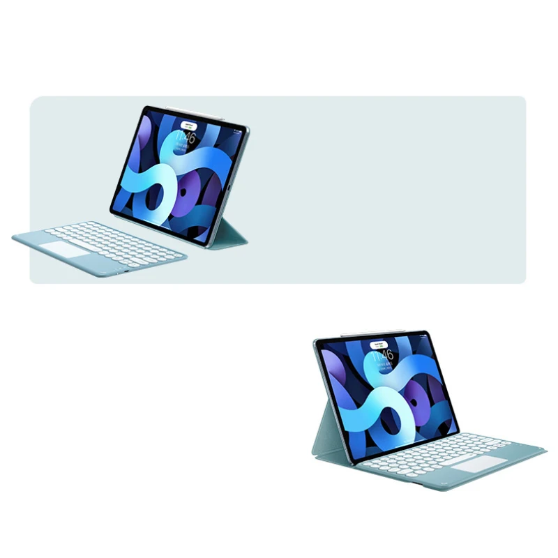 

2021 Dual Magnetic Keyboard Case for iPad Air 4 Pro 11 2020 Touchpad Keyboard and Mouse for iPad Pro 11 inch 10.9 Smart Case