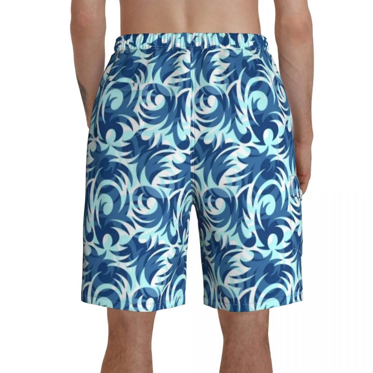 

Summer Board Shorts Polyester Swimming Trunks Beach Funny Men Swim Trunks
