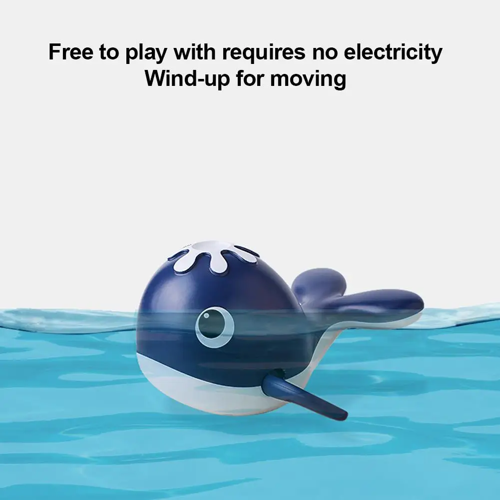 Новая Милая мультяшная игрушка для водного душа с Китом Плавающие Игрушки ванны