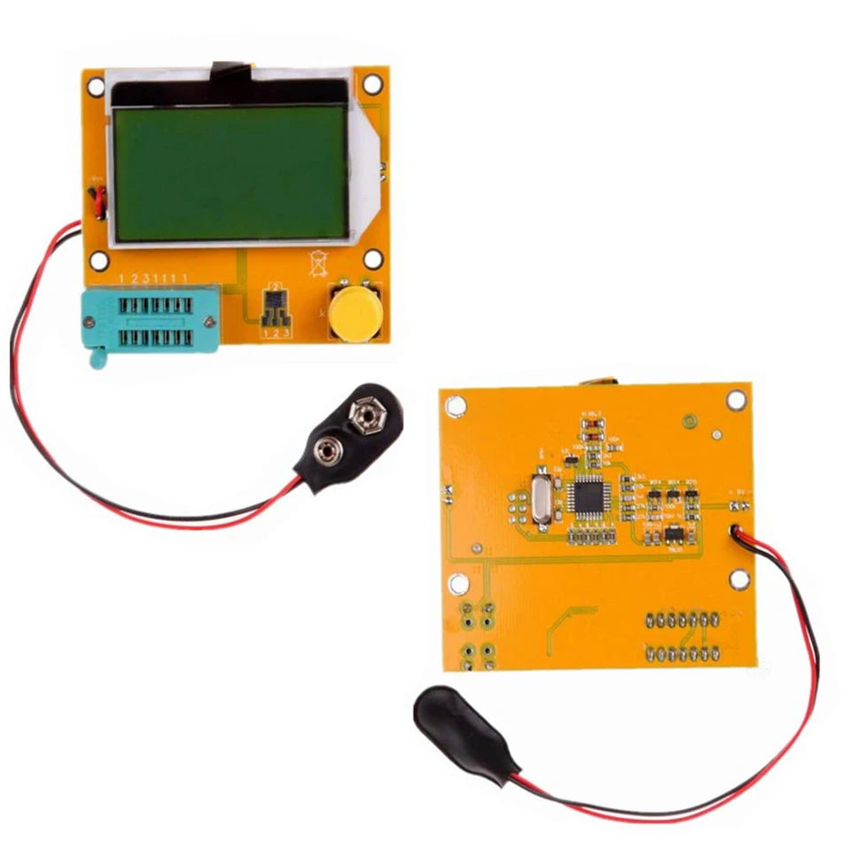 LCR-T4 Mega328 Digital Transistor Tester Resistance Capacitance Diode Triode Meter MOS PNP NPN LCR with Case | Электронные