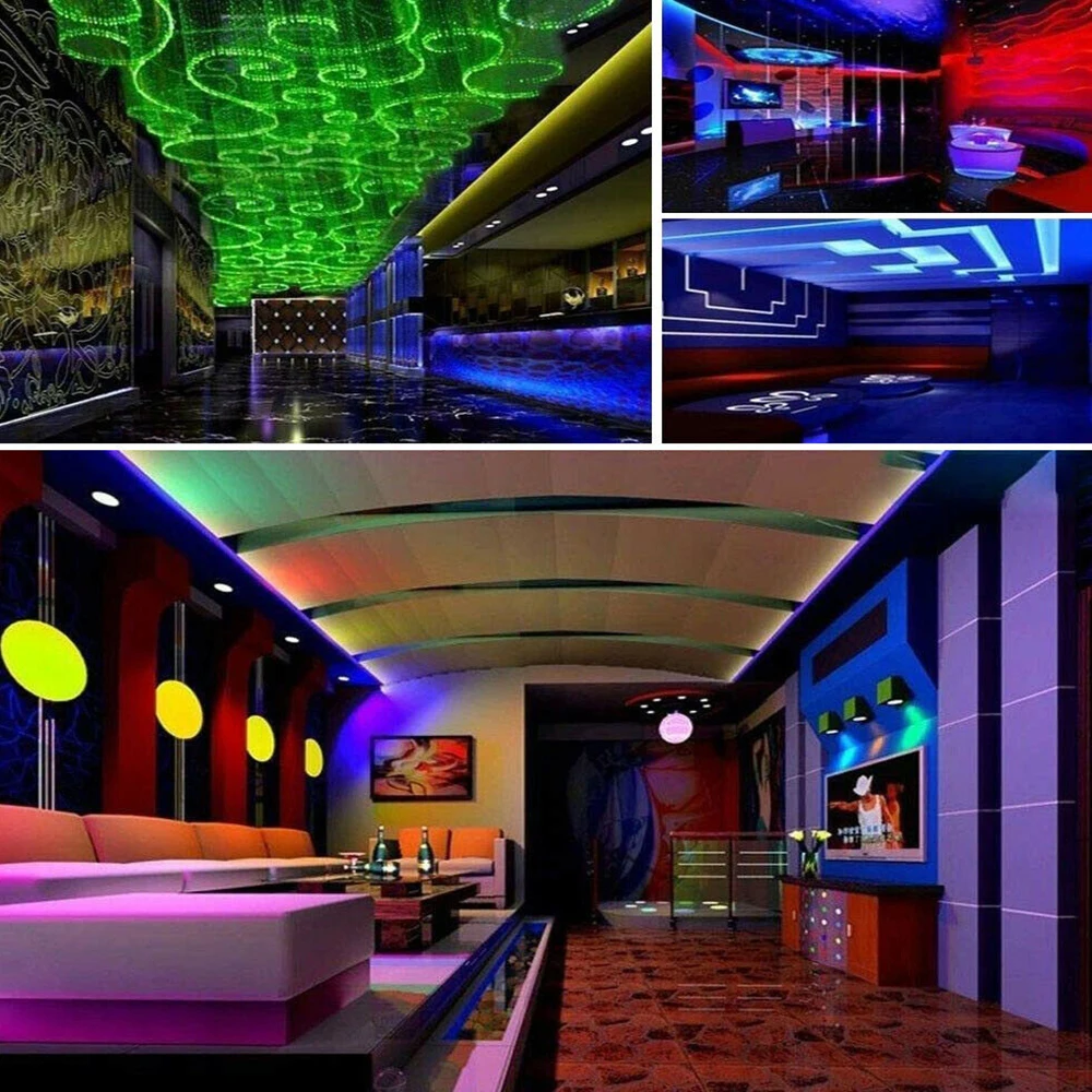 

LED Strip Light RGB 3528 SMD Flexible Ribbon fita led light strip RGB 5M 10M 15M Tape Diode +Remote Control