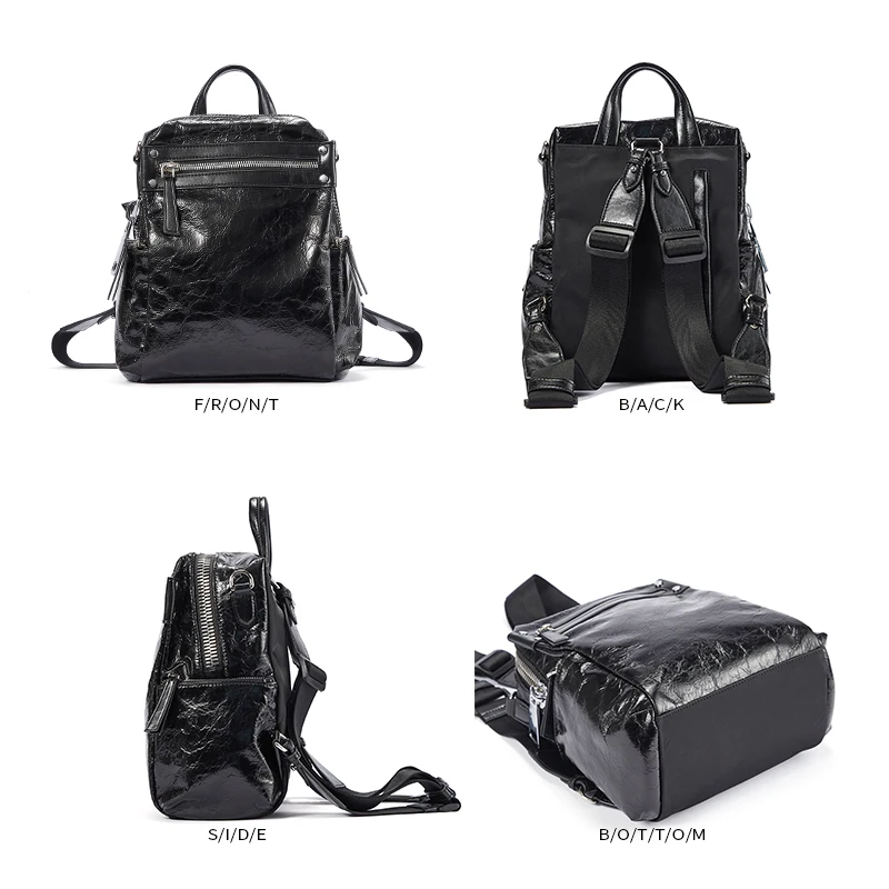 EMINI дом в стиле панк женский рюкзак несколько Способы ношения Женская сумка через