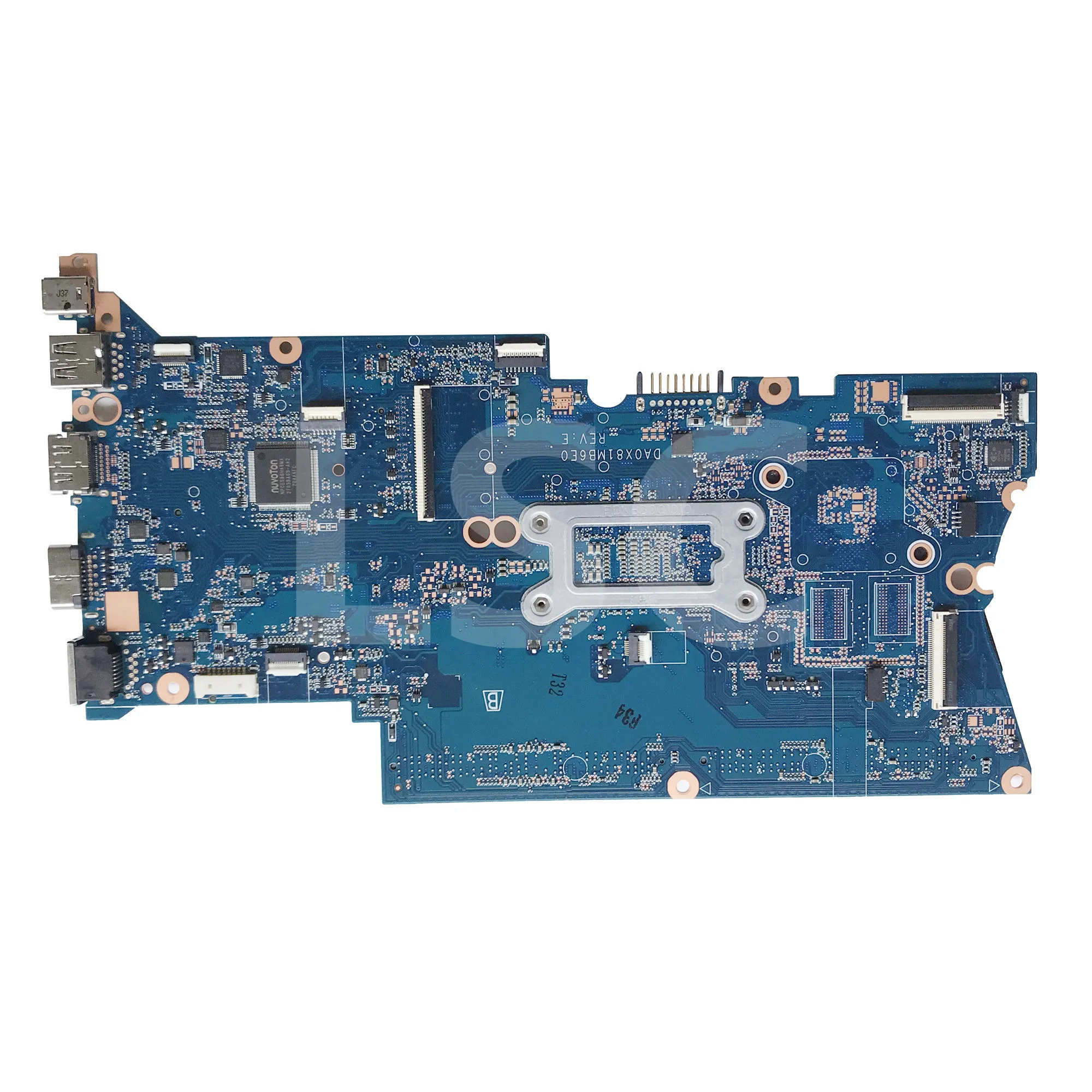 Материнская плата LSC для ноутбука HP 430 G4 440 с процессором SR349 Celeron 3865U 905791 601 001 DA0X81MB6E0