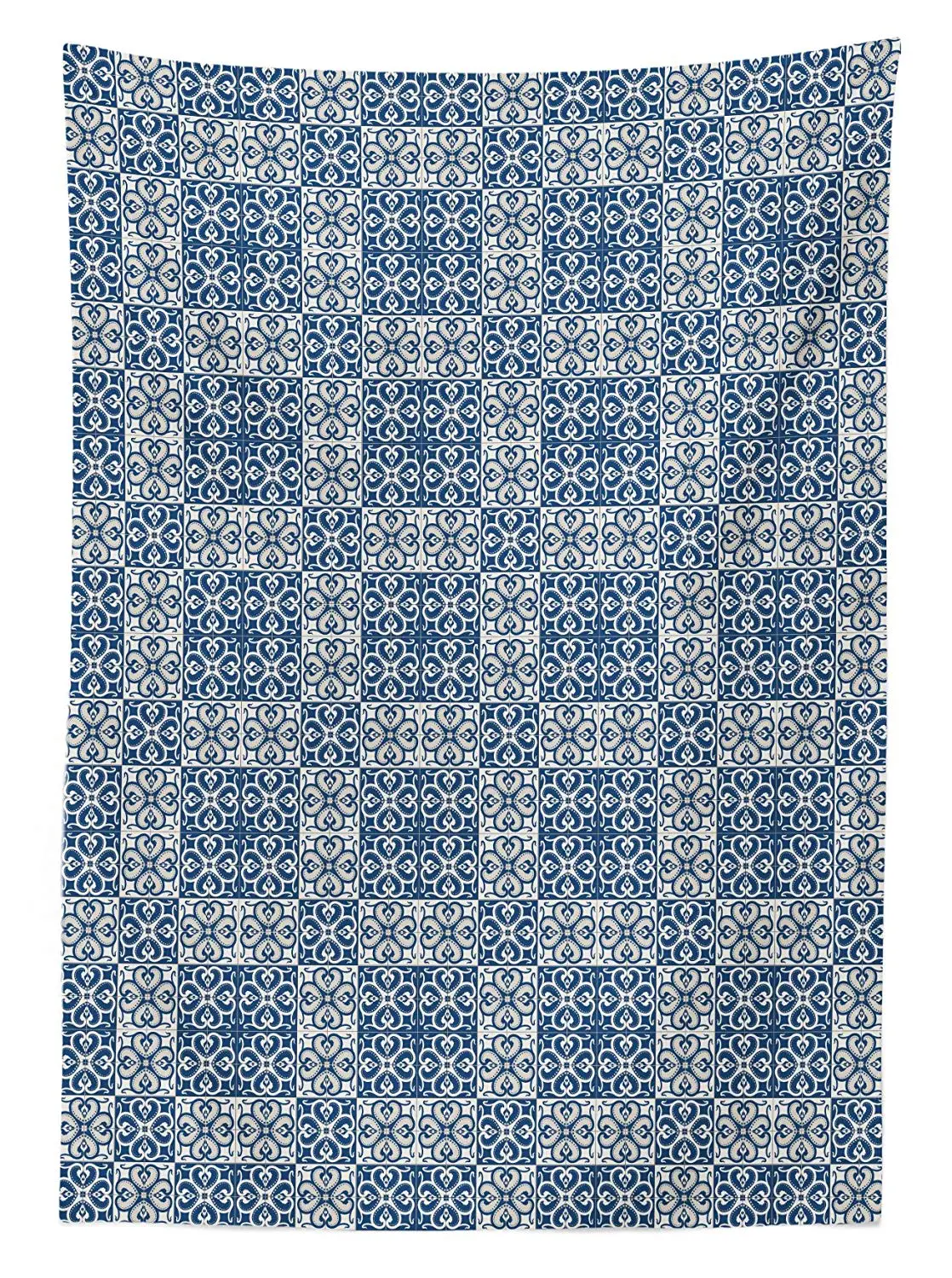 Этническая уличная скатерть португальский Azulejo плитка Марокканская культура