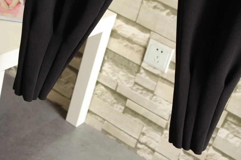 Брюки-султанки женские свободного покроя Стрейчевые брюки до щиколотки большие