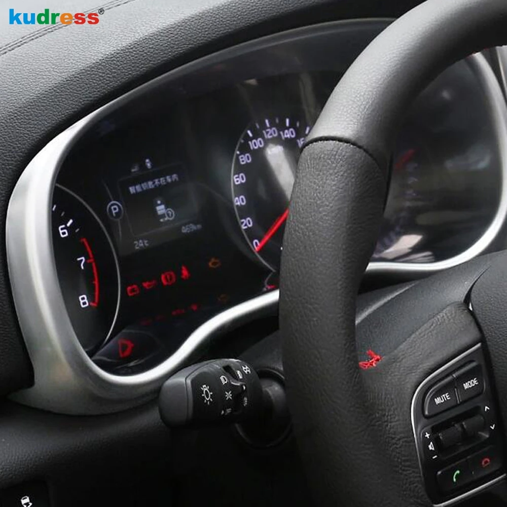 Матовая наклейка для салона приборной панели KIA Sportage 2017 2018 ABS аксессуары