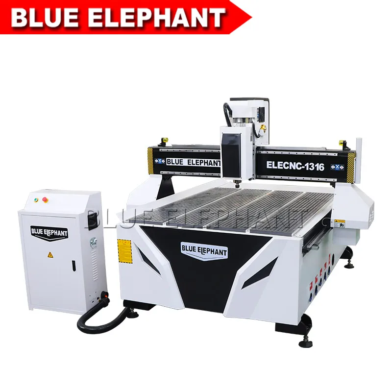 Фрезерный станок с ЧПУ Blue ELephant 1316 недорогой высокоэффективный фрезерный
