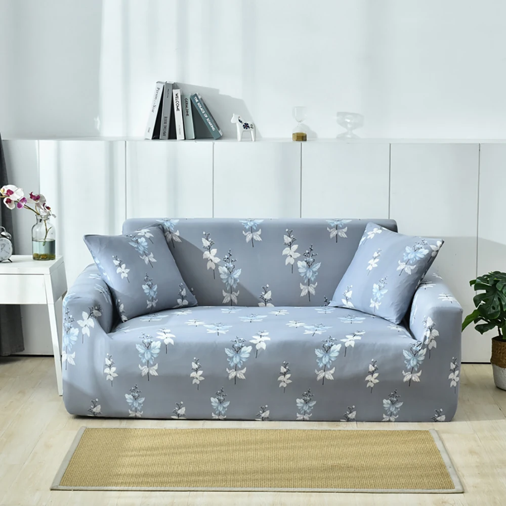 Стрейч диванных чехлов протектор мебели полиэстер Loveseat крышка M l XL XXL XXXL XXXXL 1/2/3/4-seater Arm накидки на стулья для Гостиная