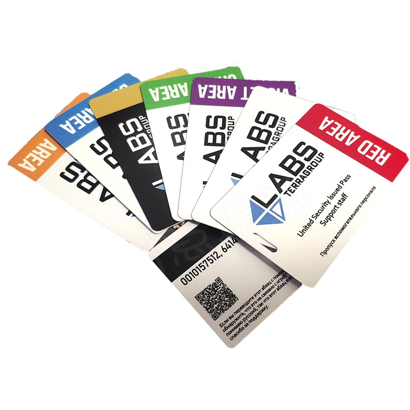 Двусторонний аксессуар для ключей TerraGroup Labs красный синий желтый фиолетовый цвет