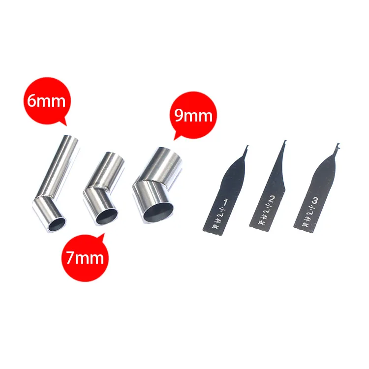 Пневматическая насадка для ремонта телефона Сварочная с микроскопом летающая