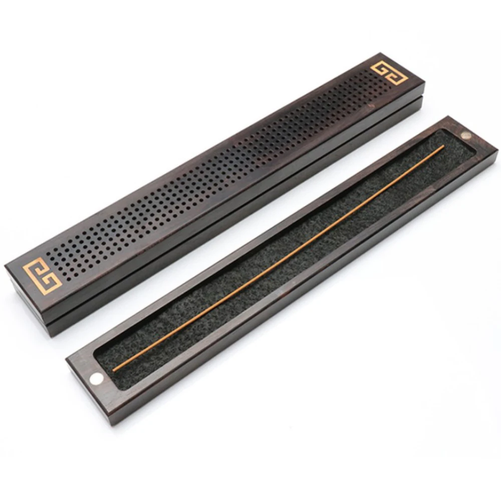 Новый держатель для благовоний из черного дерева палочки в античном стиле Ловец