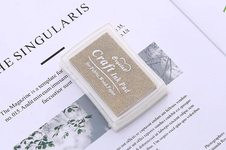 4 цвета сделай сам скрапбукинг старинные ремесла Ink pad красочная штемпельная