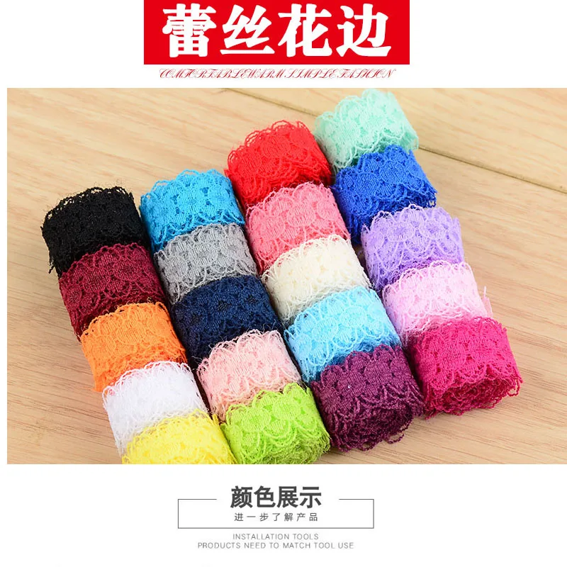 10/yard Color Lace DIY Cloth Clothes Sofa Curtain Material
