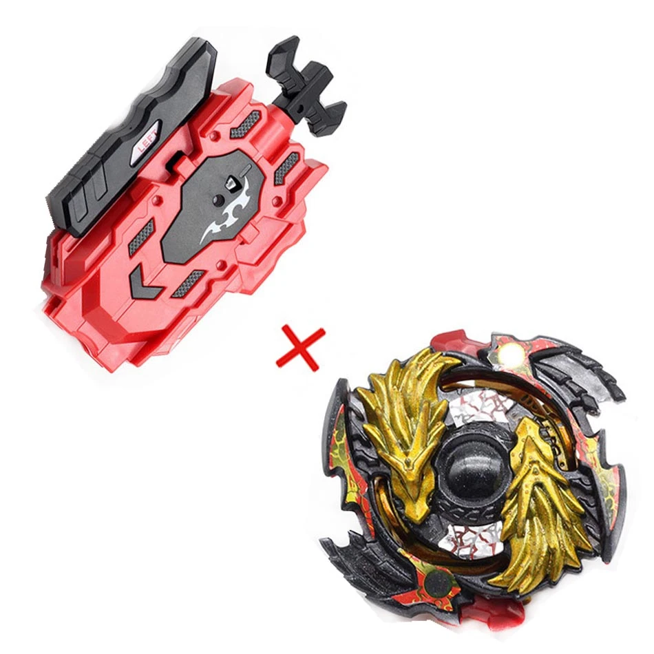 Beyblade металлическое литье Fusion Blow Up игрушки с Guidon от Bayblade Бог спиннинг Топы Bey Blade новые лезвия от маленьких - Цвет: B 00 auncher