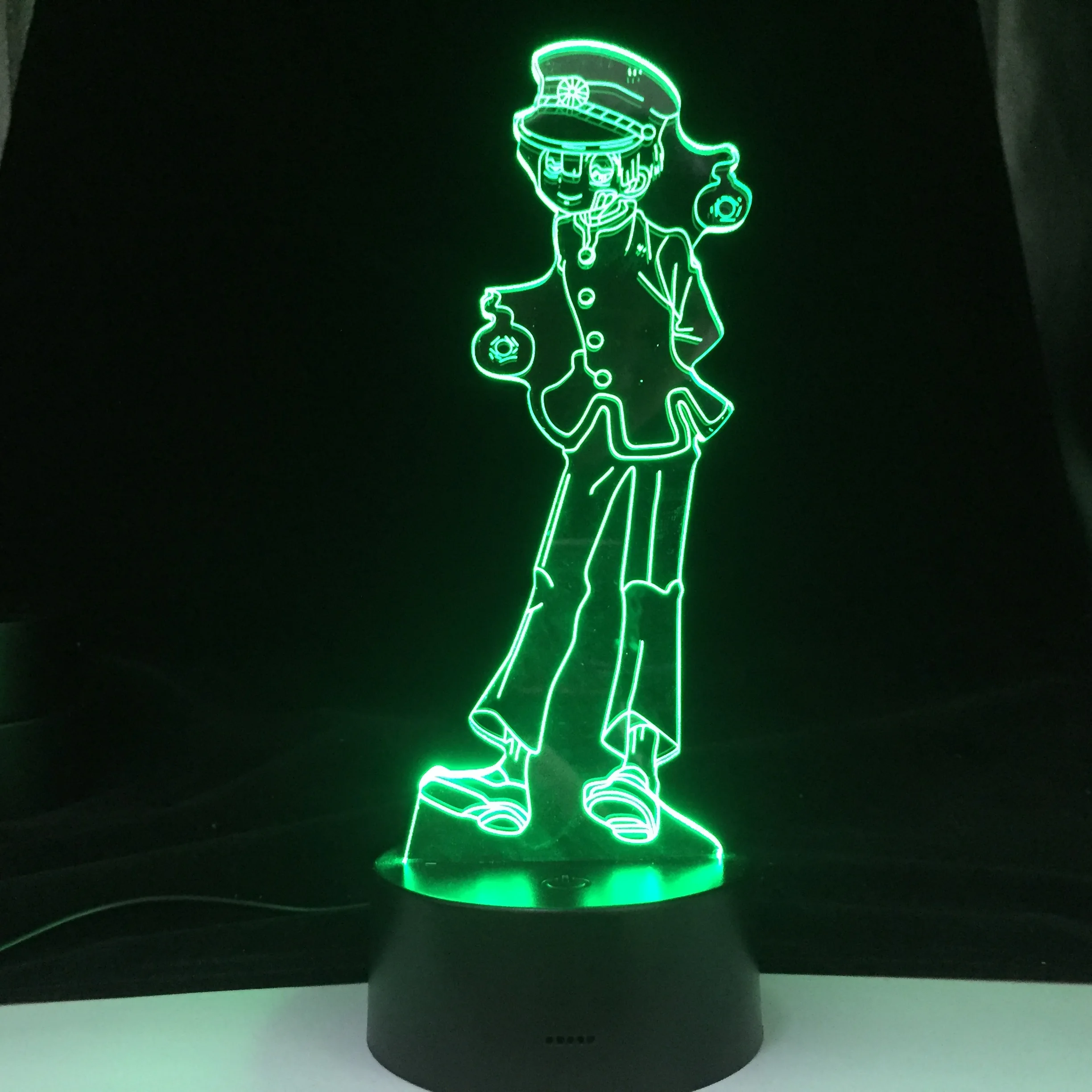 

Anime Toilet Bound Hanako Kun LED Night Light for Birthday Gift 3D Lamp Bedroom Decor Colorful Nightlight Budget Deal Night lamp