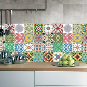 Наклейки на стену, 10152030 см, плитка в полоску, ПВХ