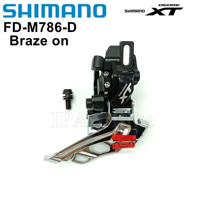 Передние Переключатели передач Shimano Deore XT M8100 M8025 FD M8020 M8000 MTB велосипедные