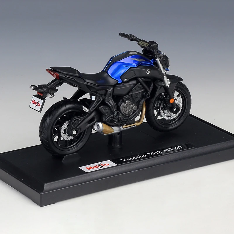 Maisto 1:18 2018 YAMA MT-07 модели мотоцикла сплав модель миниатюрная гоночная игрушка для