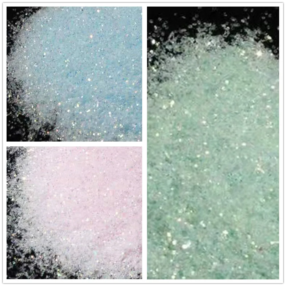 

10G Holographic Glitter Powder Shining Sugar Silver Nail Fine Glitter Dust Nail Art Decorations Manicure 12 Colors 0.2mm