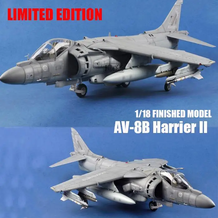 AV-8B Harrier II 1/18 самолета готовой самолет easy Model не литья под давлением |