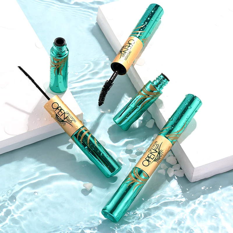 Тушь для ресниц GECOMO двусторонняя вьющаяся водостойкая черная с толстыми тонкими